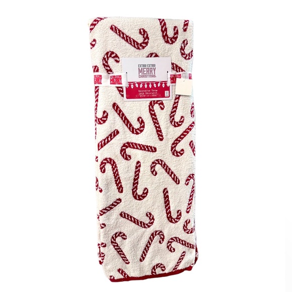 🎄 CHRISTMAS CANDY CANE THROW BLANKET - Picture 6 of 7